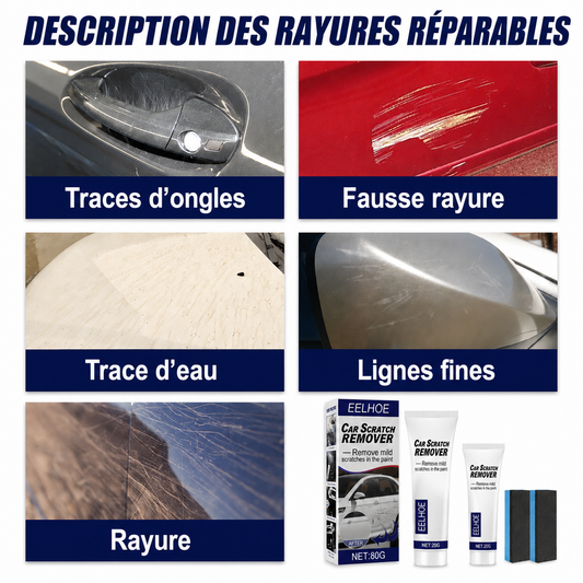ScratchFix Pro™ Dites adieu aux rayures sans passer par le carrossier